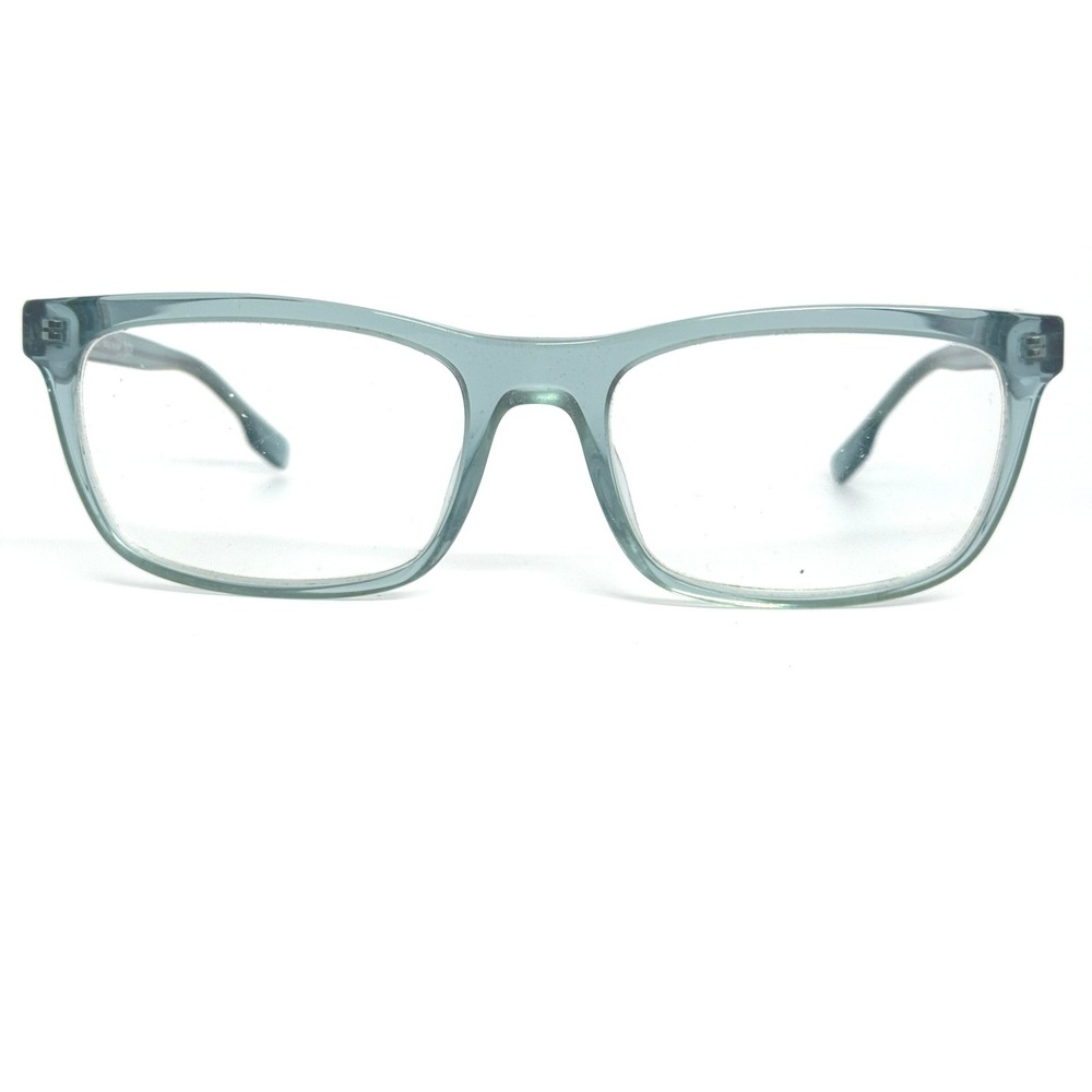 Burberry Eyeglasses Frames‎ Teal Blue Square Made Italy BV2334 3909 55 18 21124